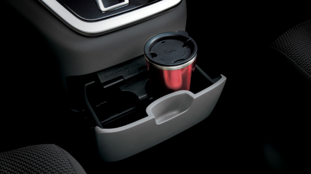 Front cup holders