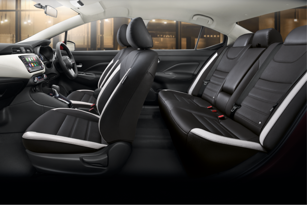 1/3 Roomy Space with Sport and Fatigue-free Seat   