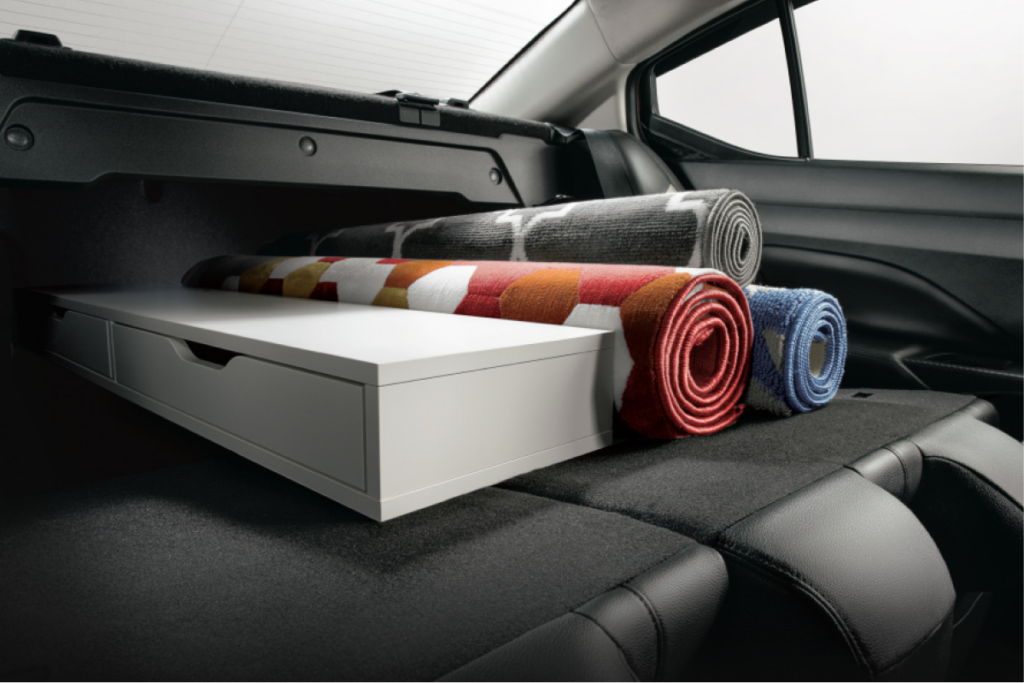3/3 Adapt to Your Preference With 60:40 Split Fold-down Rear Seatsn Rear Seats