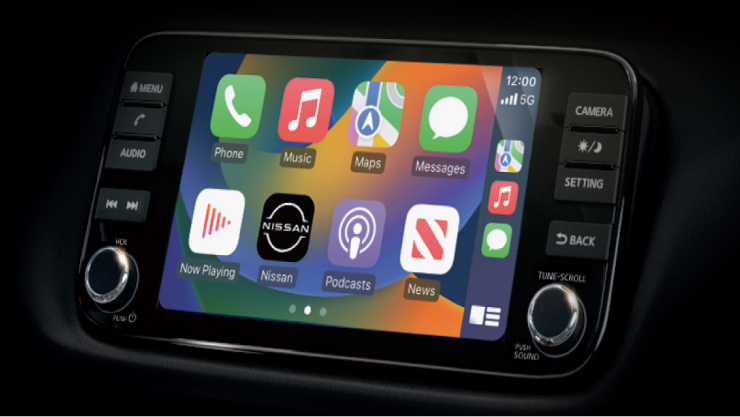 8" Infotainment System with Apple CarPlay ™ and Android Auto™