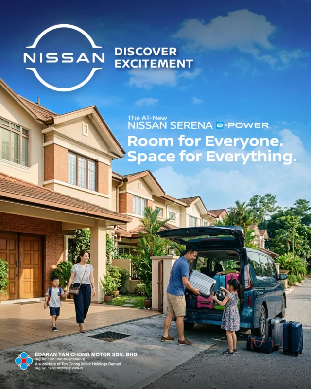 Packing for a family getaway?
When the luggage starts piling up, you'll appreciate the generous space of the All-New Nissan Serena e-POWER.
With room for your family and all the essentials, every adventure begins with comfort and convenience.
✨ Room for Everyone. Space for Everything.
#Nissan #Serena #SerenaePOWER #BigEasyFun #NissanMalaysia #DiscoverExcitement