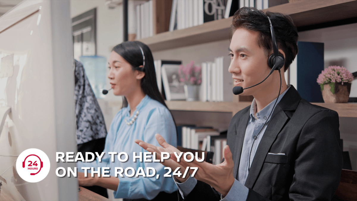 READY TO HELP YOU ON THE ROAD, 247